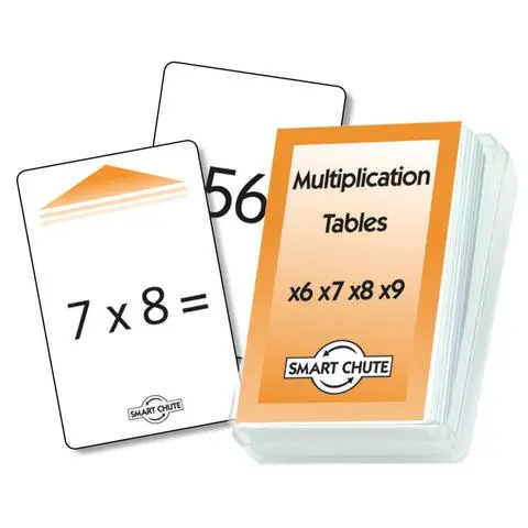 Cartas de Multiplicação Nível 2 (multiplicação 6, 7, 8 e 9)