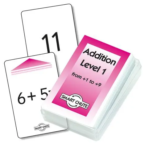 Cartas de adição Nível 1 (até 9)
