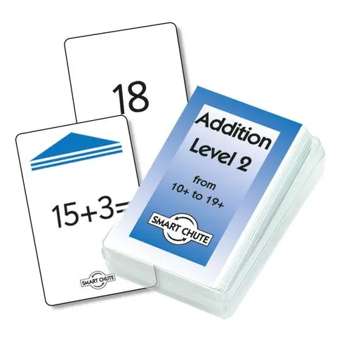 Cartas de Adição Nível 2 (10 a 19)